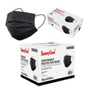 Tapa Bocas Negro Con 3 Capas de Filtración x 50 Und (SUNNYCARE)