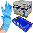 Guantes de Nitrilo Azul Talla (L) SUNNYCARE