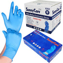 Guantes de Nitrilo Azul Talla (M) SUNNYCARE