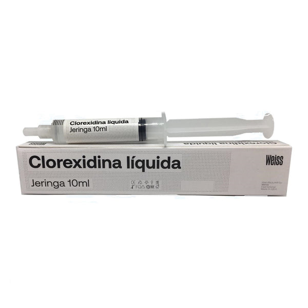 Clorexidina en Gel marca Weiss Jeringa de 10ml