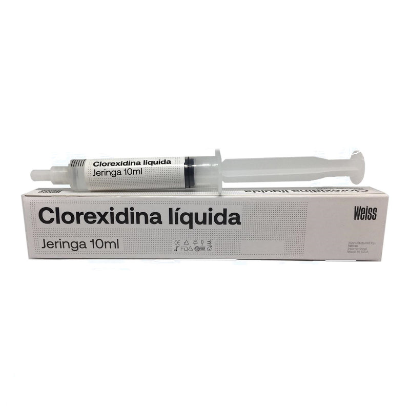 Clorexidina en Gel marca Weiss Jeringa de 10ml