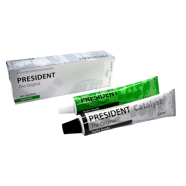 Silicona Para Impresión Liviana PRESIDENT Tubo 2 x 53 ml COLTENE