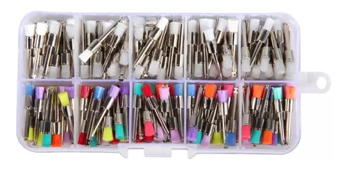 Cepillos De Profilaxis Multicolor (Caja de 200)