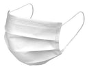 Tapabocas Blanco con ligas 3ply (Caja de 50)