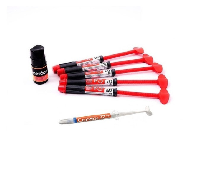 Kit de Resinas LLiS DE FGM (EA1, EA2, EA3, DA2, DA3, ACIDO Y ADHESIVO AMBAR)