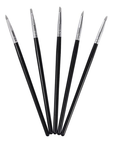 Kit de 5 Pinceles de Resina