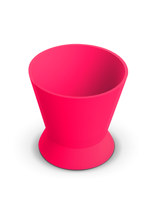 Vaso Dappen de Silicona Mediano INDUSBELLO