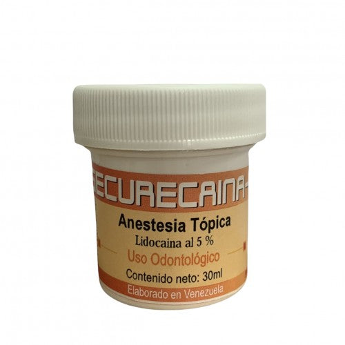 Anestesia Topica SECURE Lidocaina al 5% 30ml