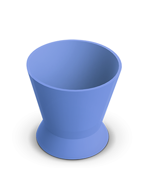 Vaso Dappen de Silicona Mediano INDUSBELLO